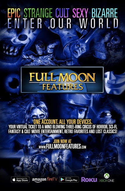 Full Moon Features Launches App, Delivering Over 500 Indie Horror Across Multiple Platforms